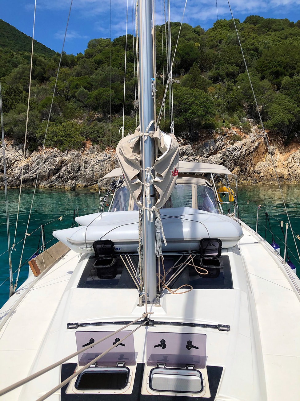 Εξωτερικοί χώροι σκάφους Bellini