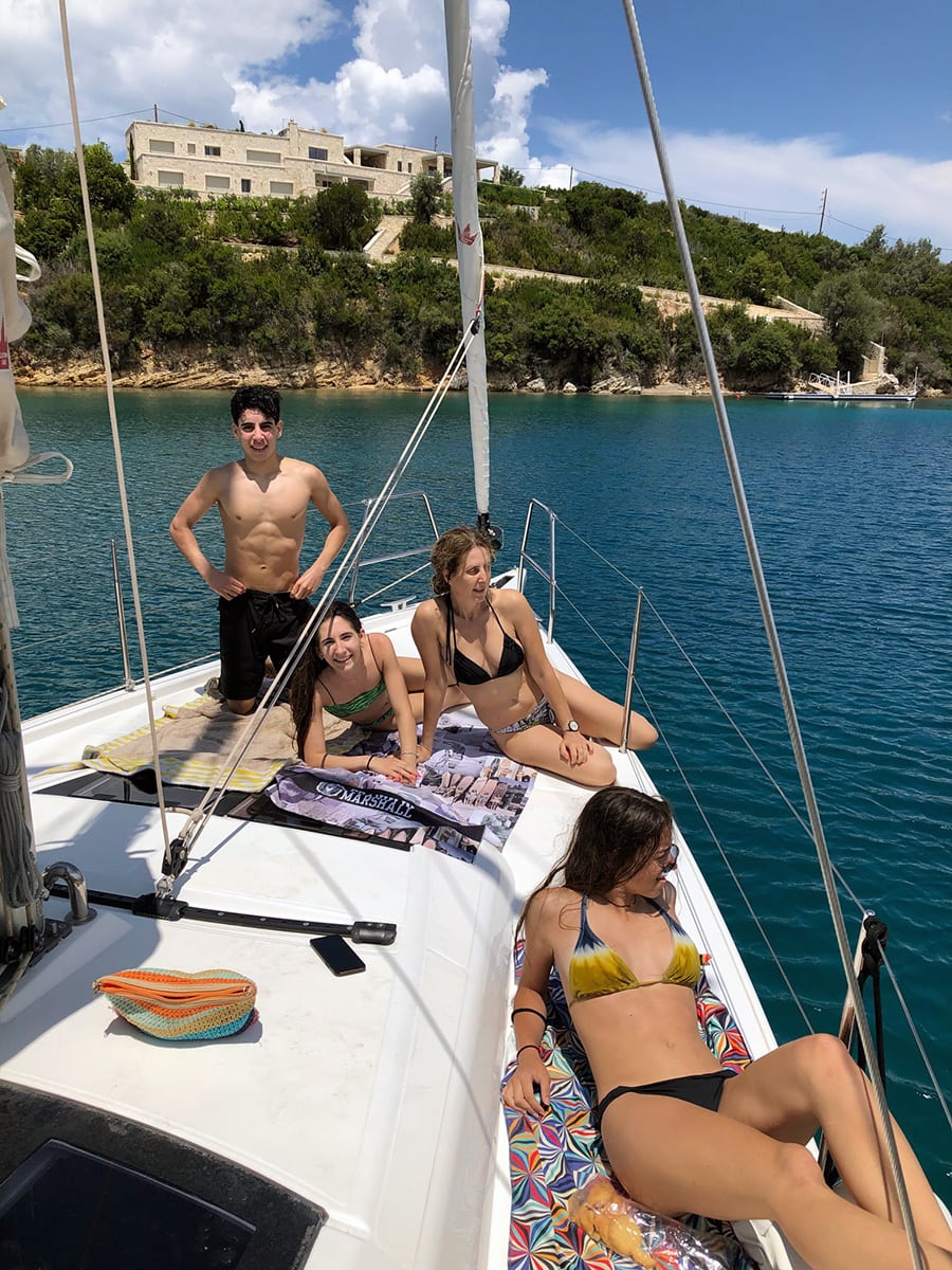 Εξωτερικοί χώροι σκάφους Bellini